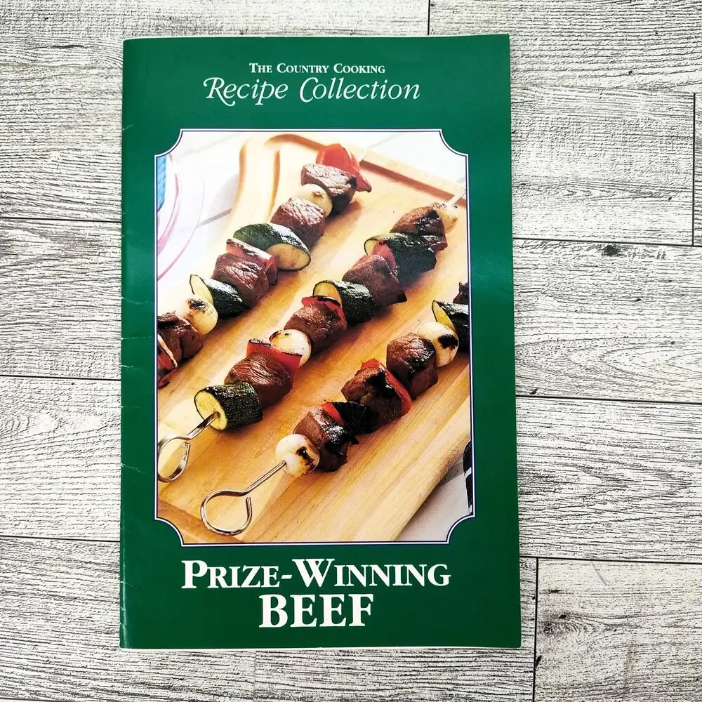 Country Cooking Prize-Winning Beef‎ RECIPE CARDS Collection Cookbook Booklet